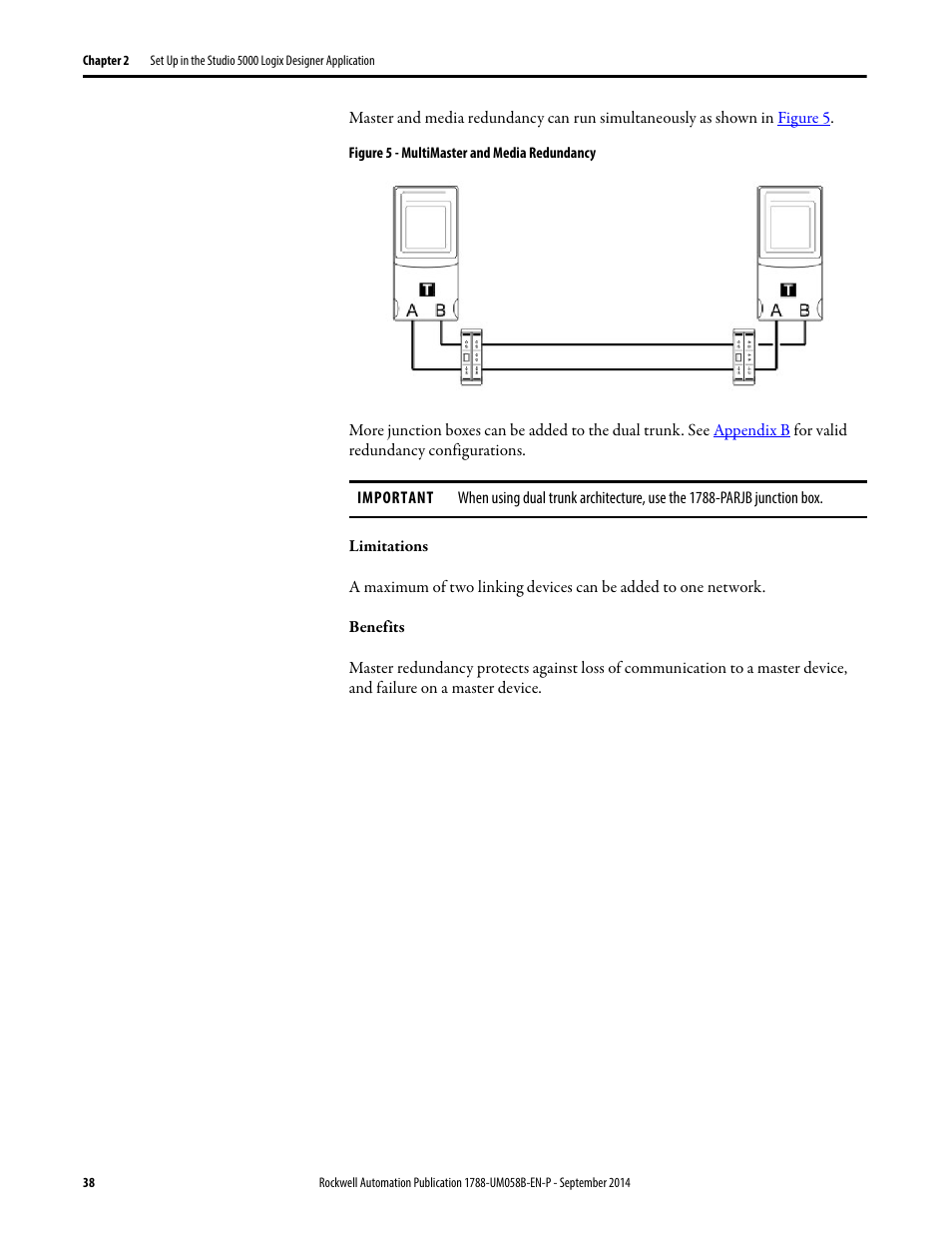 Rockwell Automation 1788-EN2PAR EtherNet/IP and ControlNet to PROFIBUS PA Linking Device User Manual User Manual | Page 38 / 76