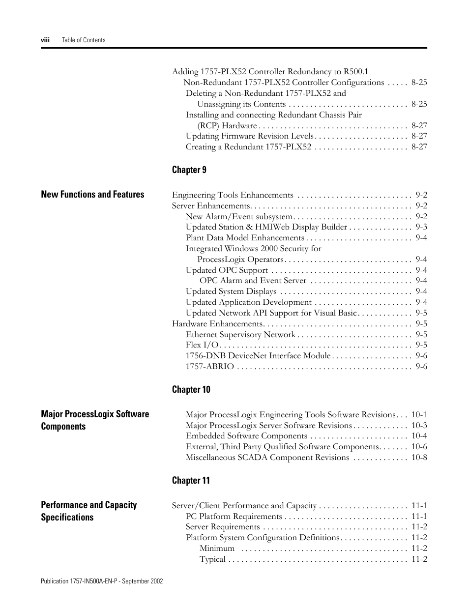 Rockwell Automation 1757-SWKIT5000 ProcessLogix R500.1 Installation and Upgrade Guide User Manual | Page 10 / 273