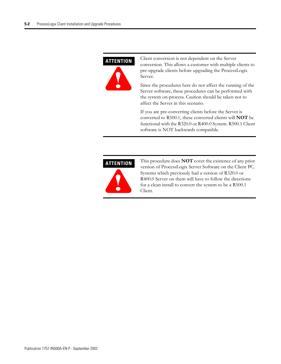 Rockwell Automation 1757-SWKIT5000 ProcessLogix R500.1 Installation and Upgrade Guide User Manual | Page 126 / 273