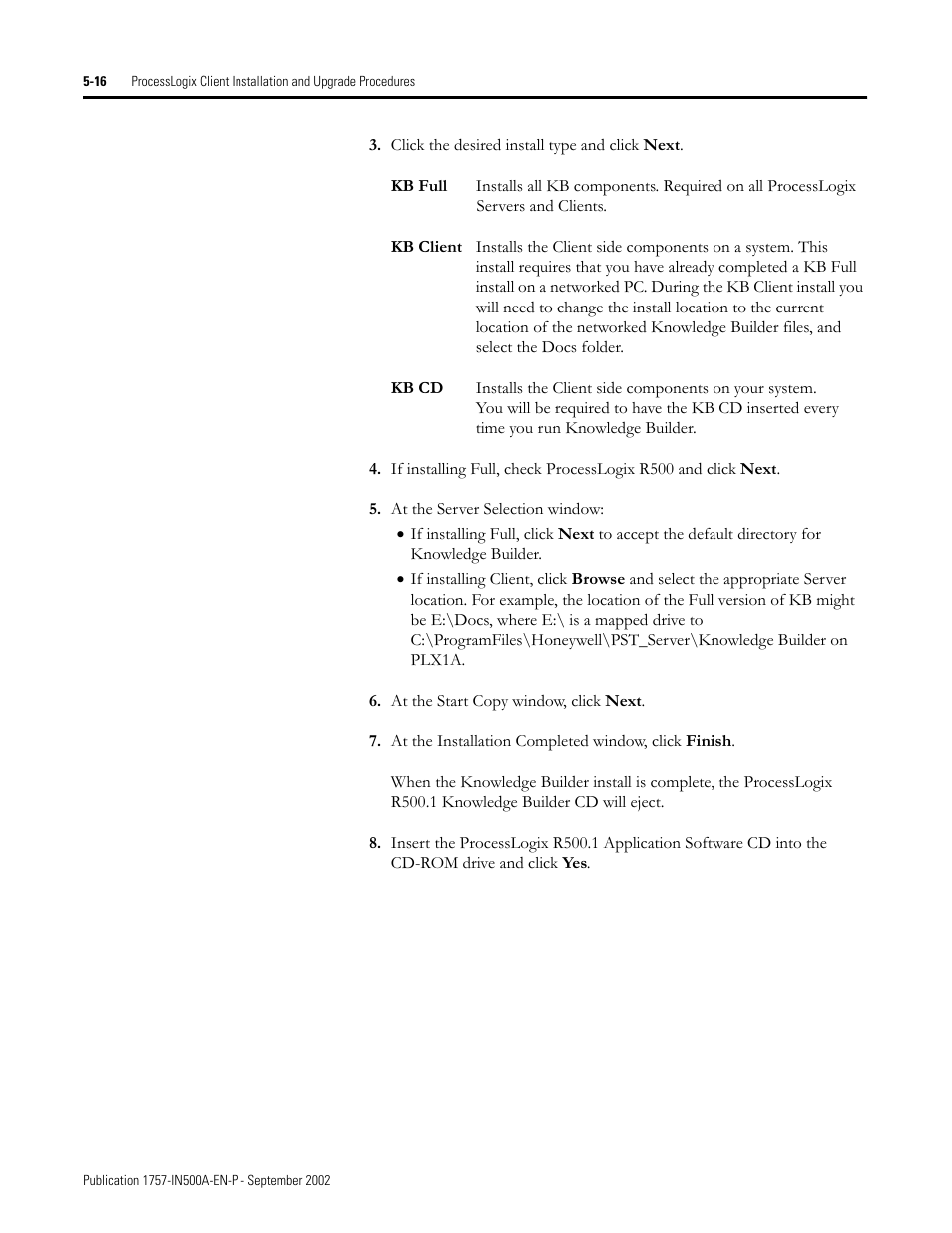 Rockwell Automation 1757-SWKIT5000 ProcessLogix R500.1 Installation and Upgrade Guide User Manual | Page 140 / 273