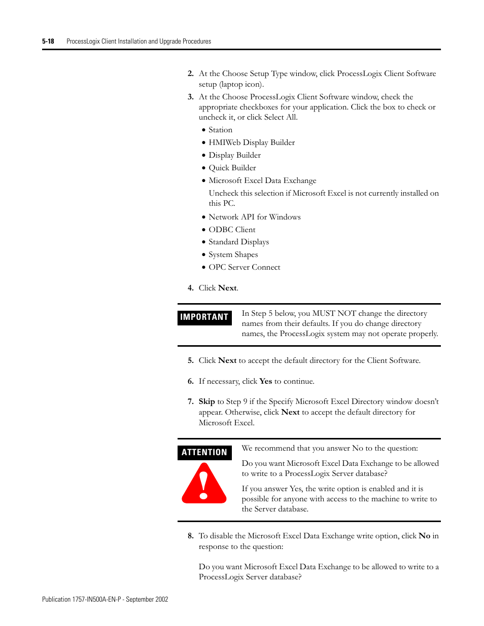 Rockwell Automation 1757-SWKIT5000 ProcessLogix R500.1 Installation and Upgrade Guide User Manual | Page 142 / 273