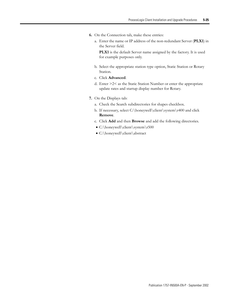 Rockwell Automation 1757-SWKIT5000 ProcessLogix R500.1 Installation and Upgrade Guide User Manual | Page 149 / 273