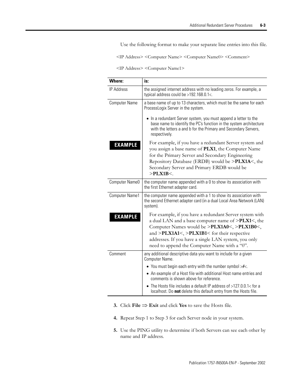 Rockwell Automation 1757-SWKIT5000 ProcessLogix R500.1 Installation and Upgrade Guide User Manual | Page 159 / 273