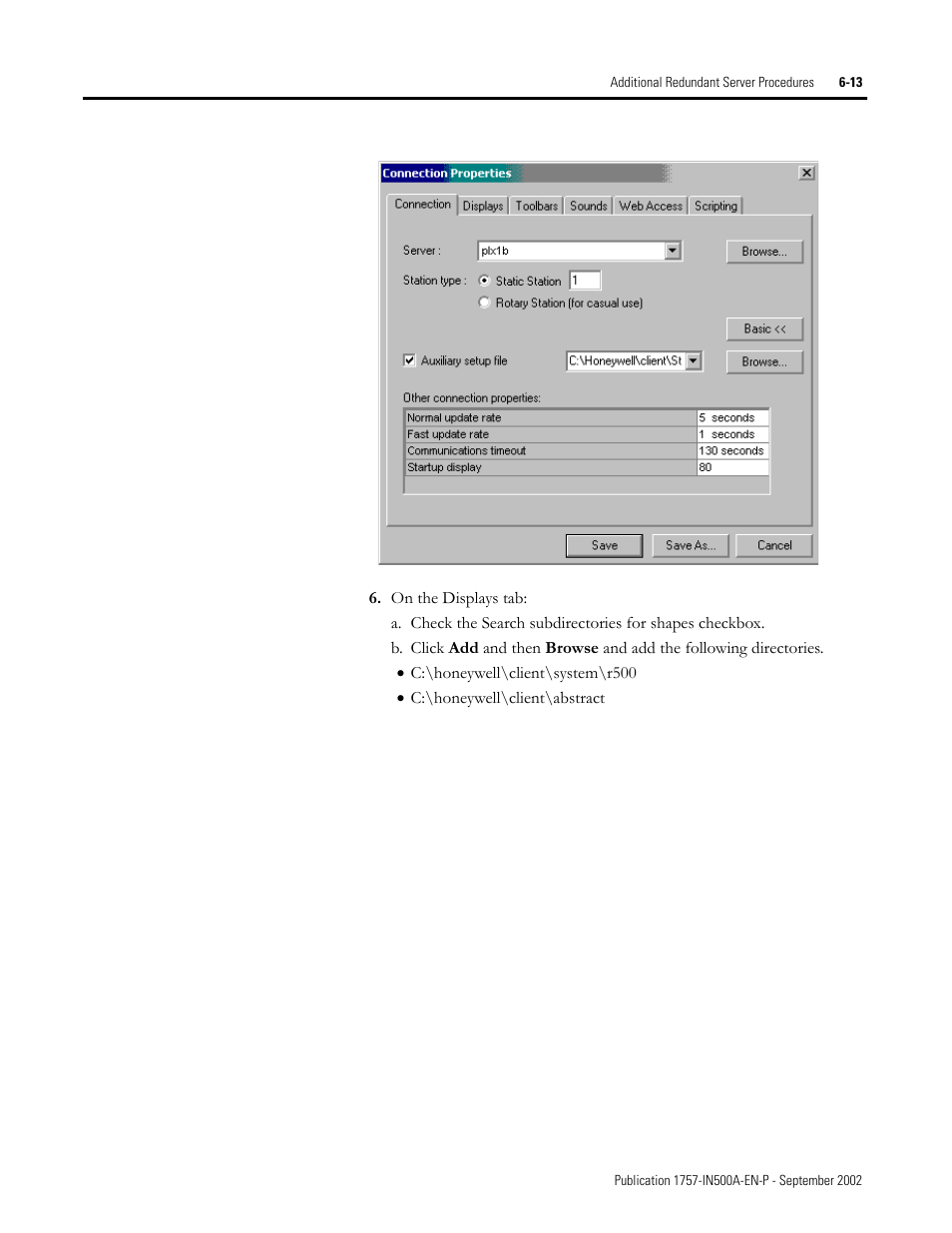 Rockwell Automation 1757-SWKIT5000 ProcessLogix R500.1 Installation and Upgrade Guide User Manual | Page 169 / 273