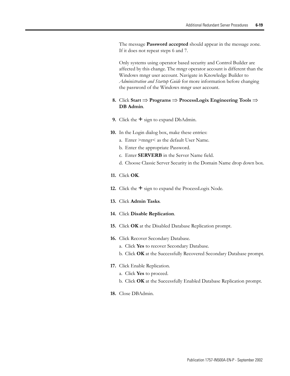 Rockwell Automation 1757-SWKIT5000 ProcessLogix R500.1 Installation and Upgrade Guide User Manual | Page 175 / 273