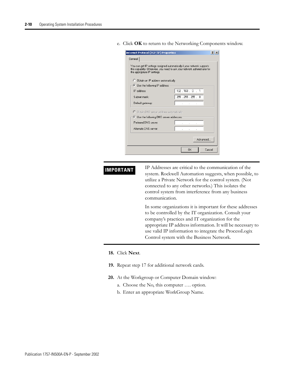 Rockwell Automation 1757-SWKIT5000 ProcessLogix R500.1 Installation and Upgrade Guide User Manual | Page 34 / 273