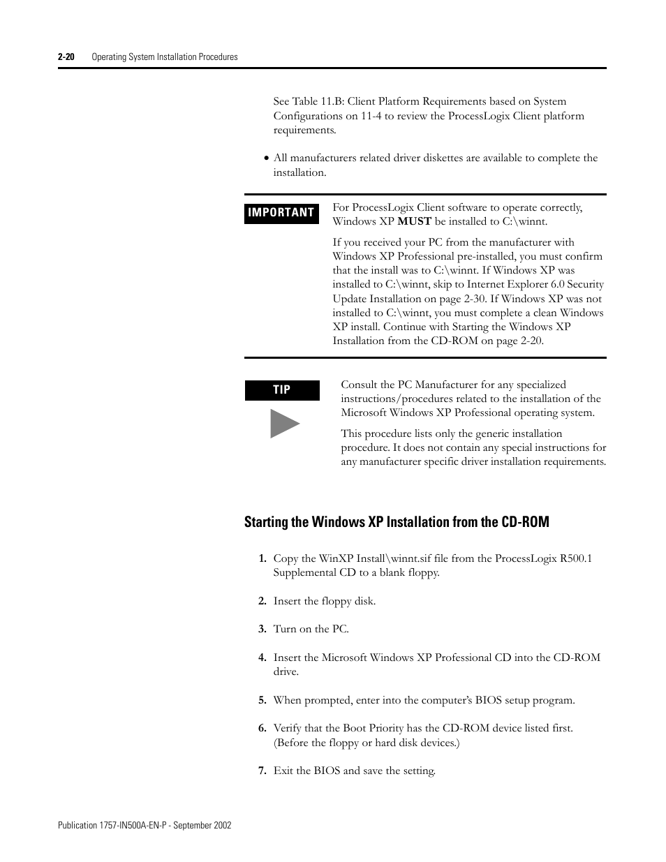 Rockwell Automation 1757-SWKIT5000 ProcessLogix R500.1 Installation and Upgrade Guide User Manual | Page 44 / 273