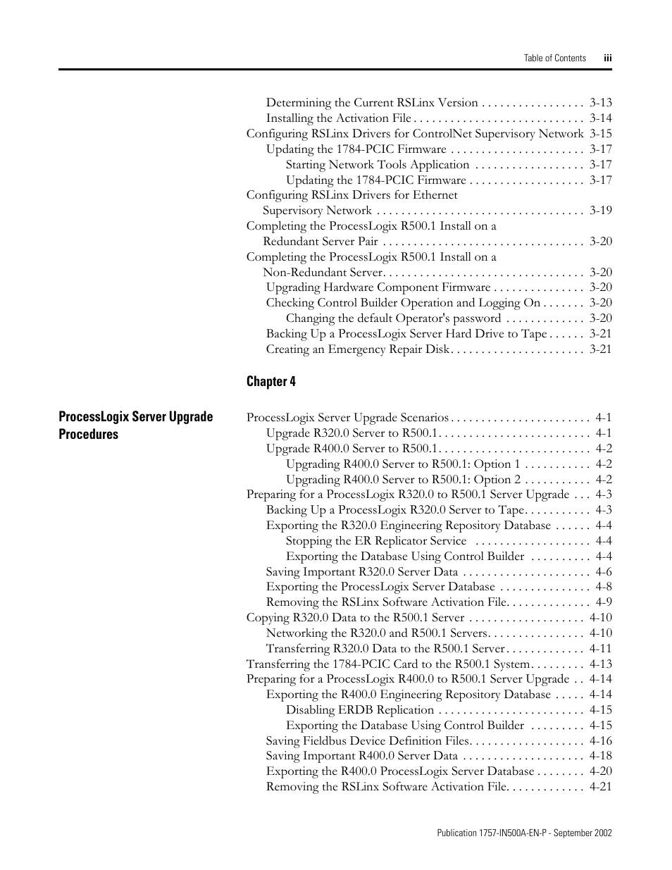 Rockwell Automation 1757-SWKIT5000 ProcessLogix R500.1 Installation and Upgrade Guide User Manual | Page 5 / 273