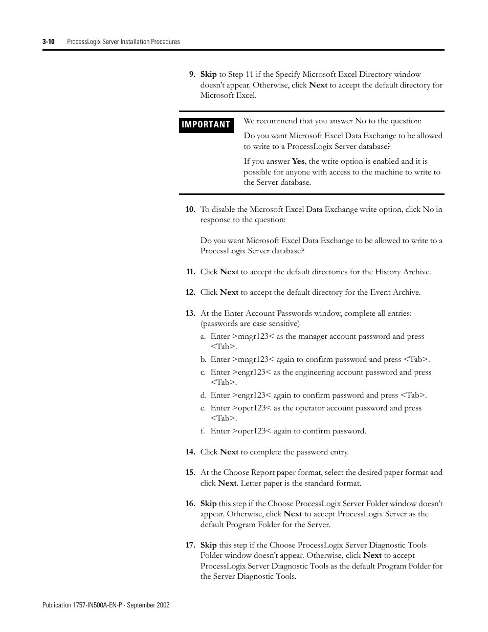 Rockwell Automation 1757-SWKIT5000 ProcessLogix R500.1 Installation and Upgrade Guide User Manual | Page 76 / 273