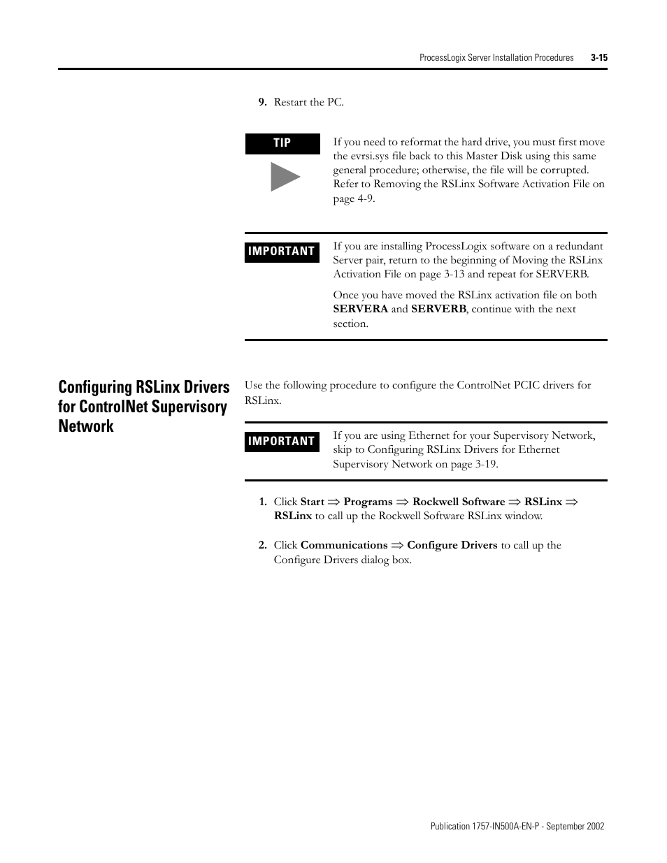 Skip to configuring | Rockwell Automation 1757-SWKIT5000 ProcessLogix R500.1 Installation and Upgrade Guide User Manual | Page 81 / 273