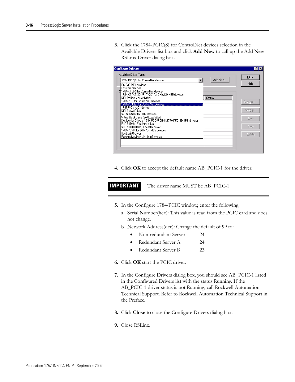 Rockwell Automation 1757-SWKIT5000 ProcessLogix R500.1 Installation and Upgrade Guide User Manual | Page 82 / 273