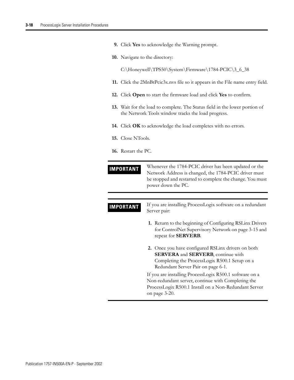 Rockwell Automation 1757-SWKIT5000 ProcessLogix R500.1 Installation and Upgrade Guide User Manual | Page 84 / 273