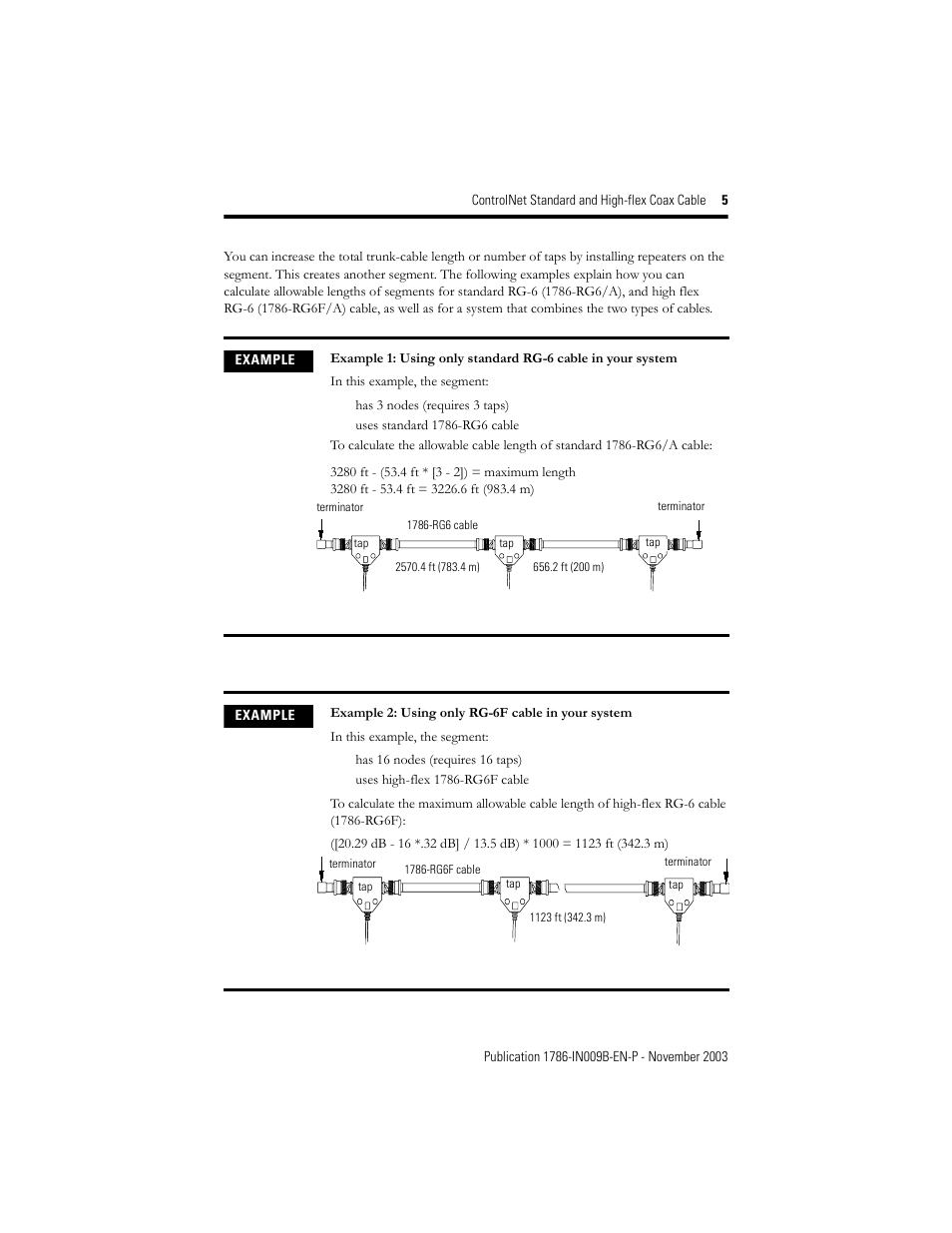 Rockwell Automation 1786-RG6F INSTL.INSTR CONTROLNET H-FLEX User Manual | Page 5 / 8