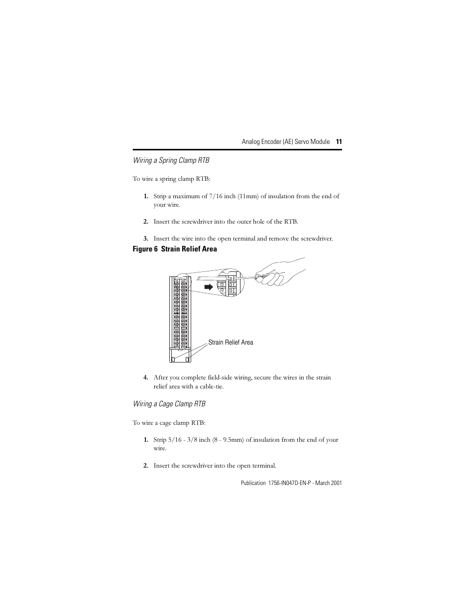 Rockwell Automation 1756-M02AE Analog Encoder (AE) Servo Module Installation Instructions User Manual | Page 11 / 40