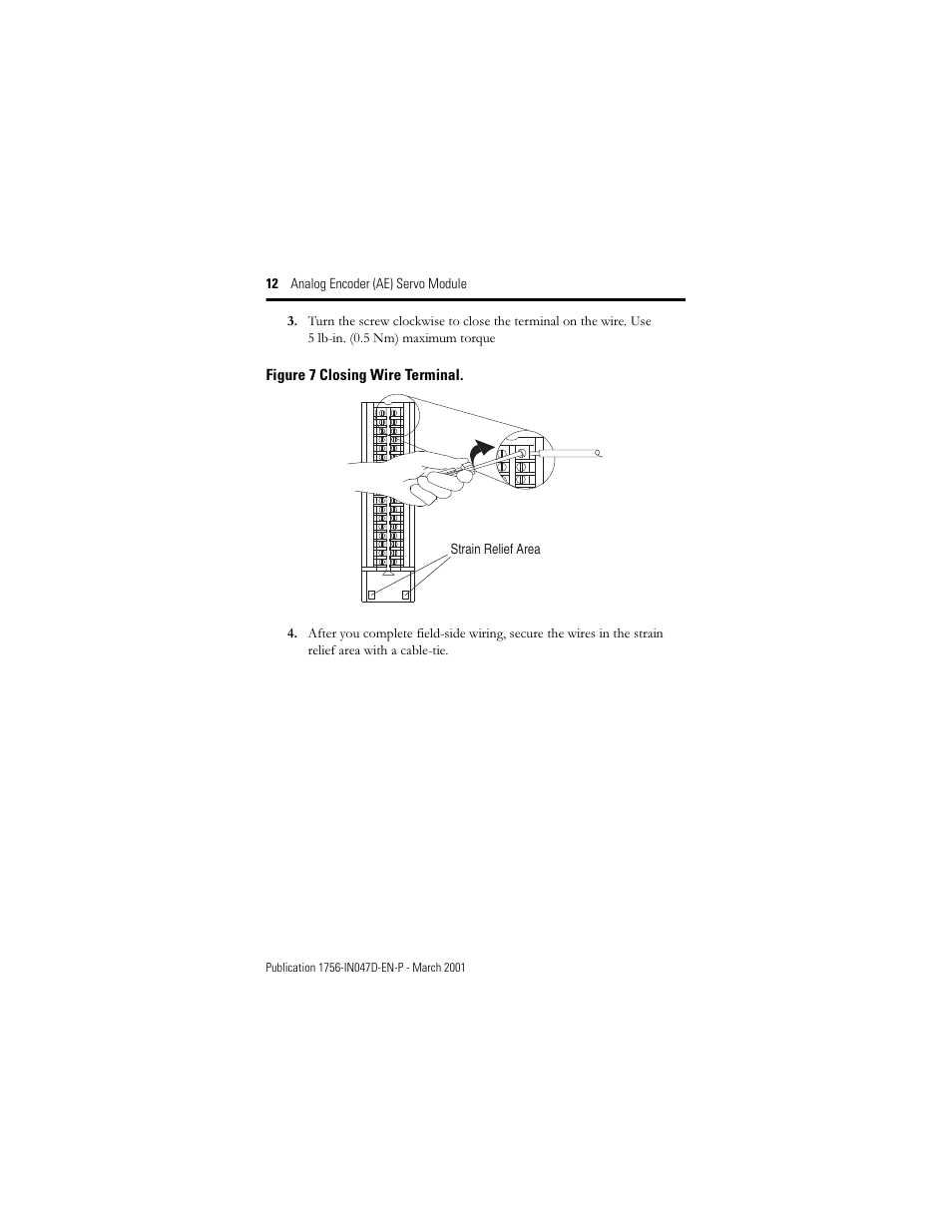 Rockwell Automation 1756-M02AE Analog Encoder (AE) Servo Module Installation Instructions User Manual | Page 12 / 40