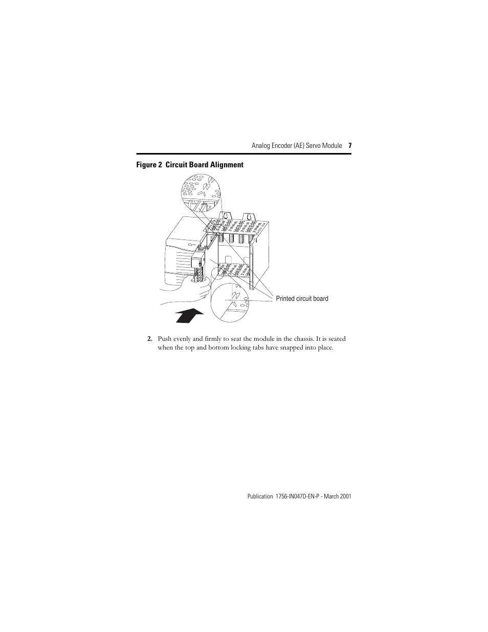 Rockwell Automation 1756-M02AE Analog Encoder (AE) Servo Module Installation Instructions User Manual | Page 7 / 40