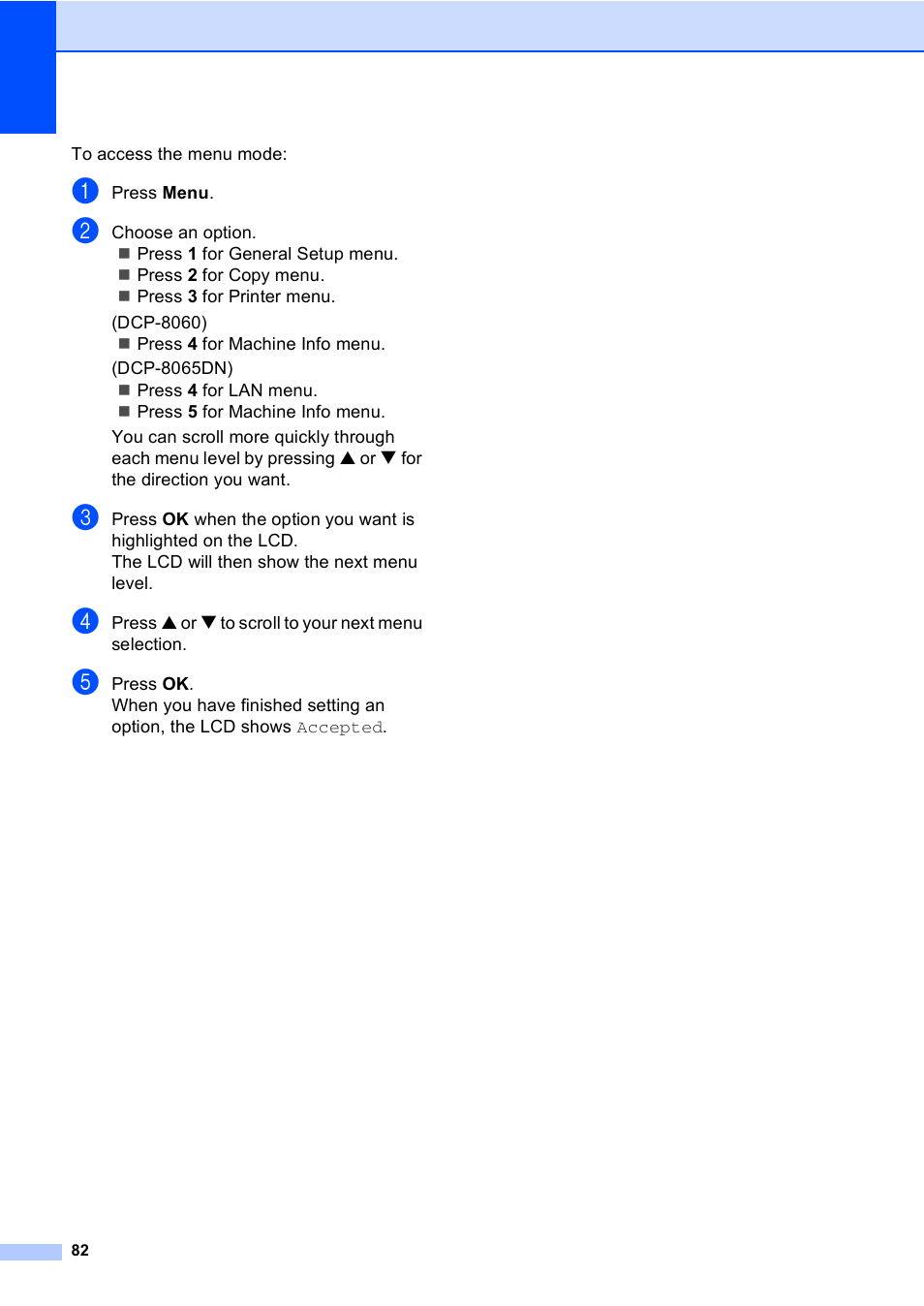 Brother DCP 8060 User Manual | Page 94 / 116