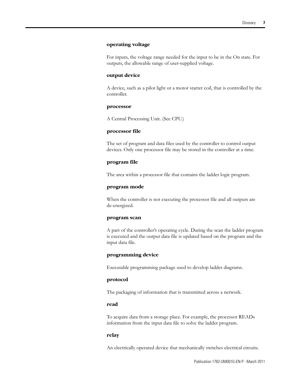 Rockwell Automation 1762-Lxxxx MicroLogix 1200 Programmable Controllers User Manual | Page 159 / 168