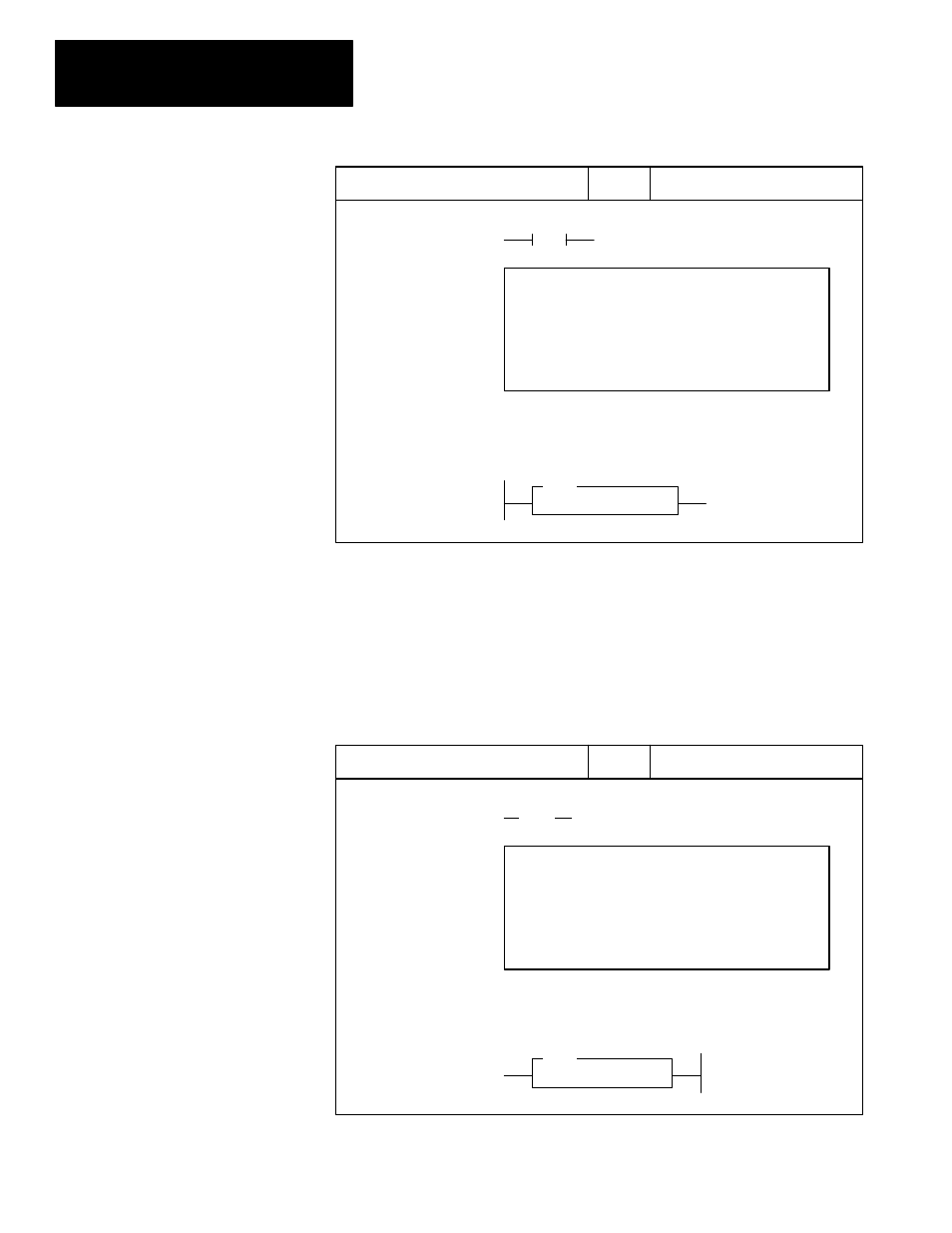 Subroutine (sbr), Return from subroutine (ret), Subroutine (sbr) return from subroutine (ret) | Rockwell Automation 1747-PT1, D1747NP002 Hand-Held Terminal User Manual | Page 338 / 486