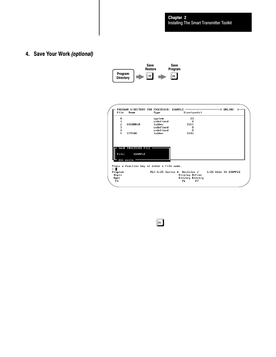Save your work (optional) | Rockwell Automation 1770,D17706.5.21 SMART TRANSMITTER TOOLKI User Manual | Page 18 / 59
