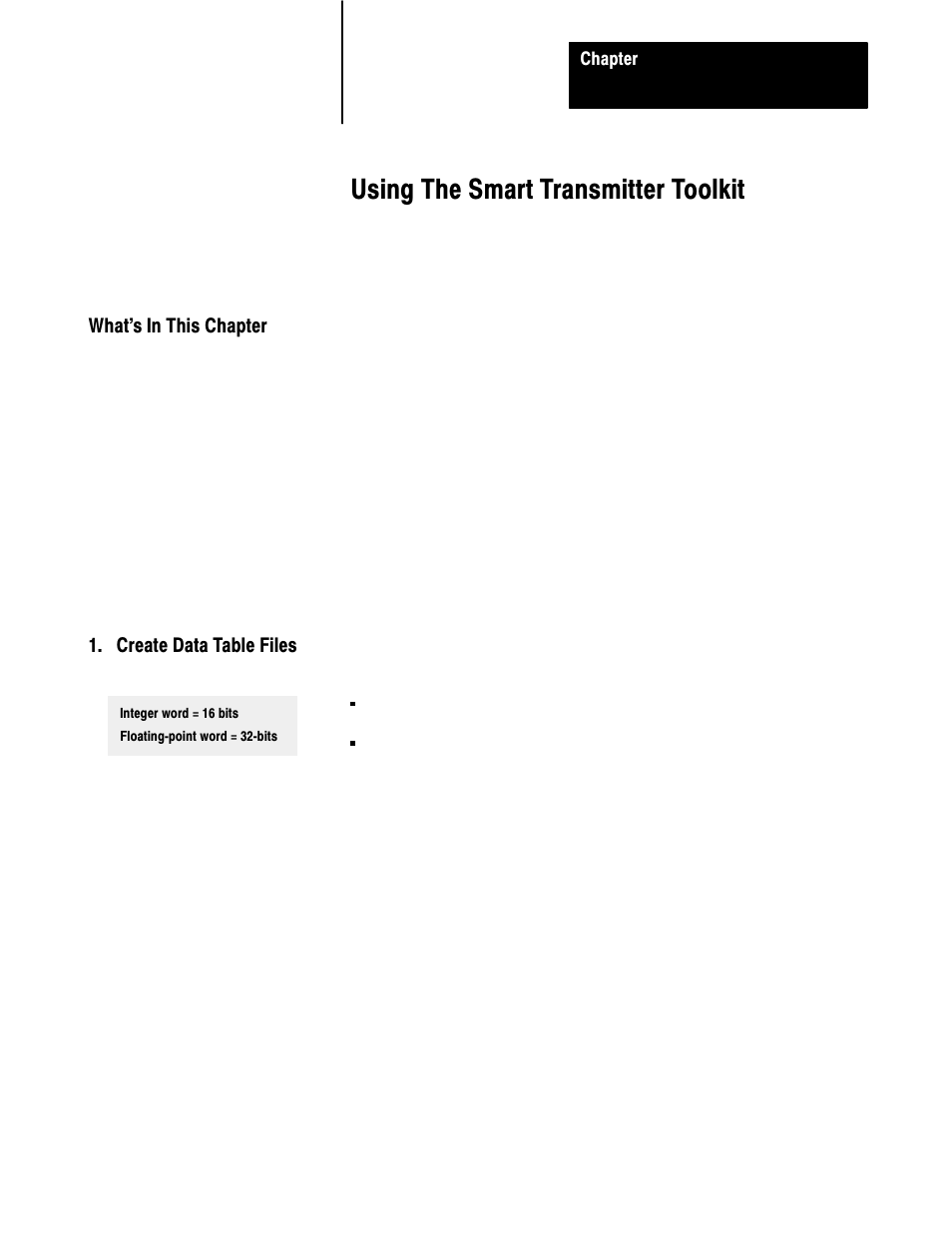 Using the smart transmitter toolkit | Rockwell Automation 1770,D17706.5.21 SMART TRANSMITTER TOOLKI User Manual | Page 20 / 59