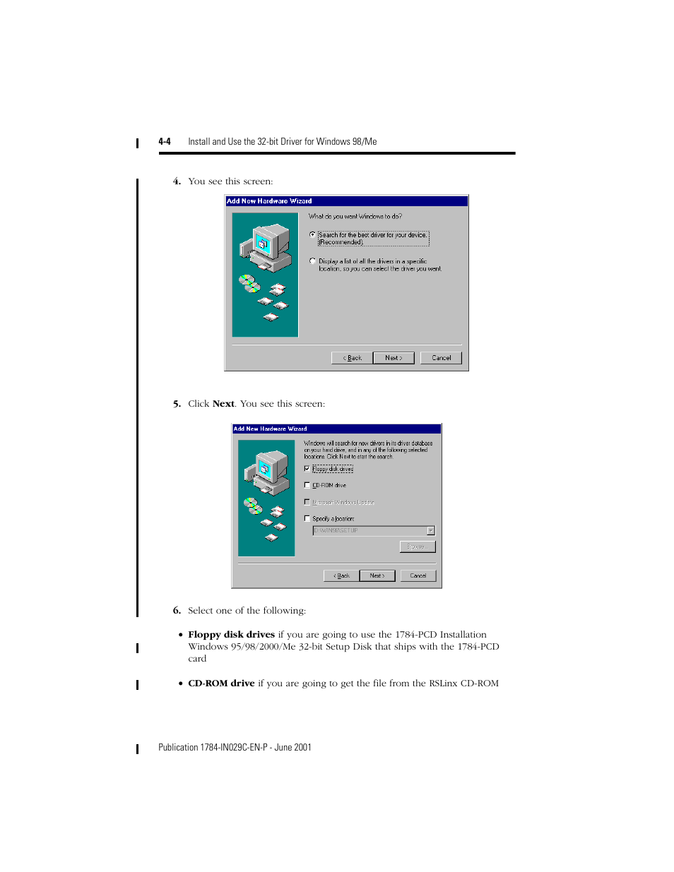 Rockwell Automation 1784-PCD DeviceNet Communication Card  User Manual | Page 34 / 106