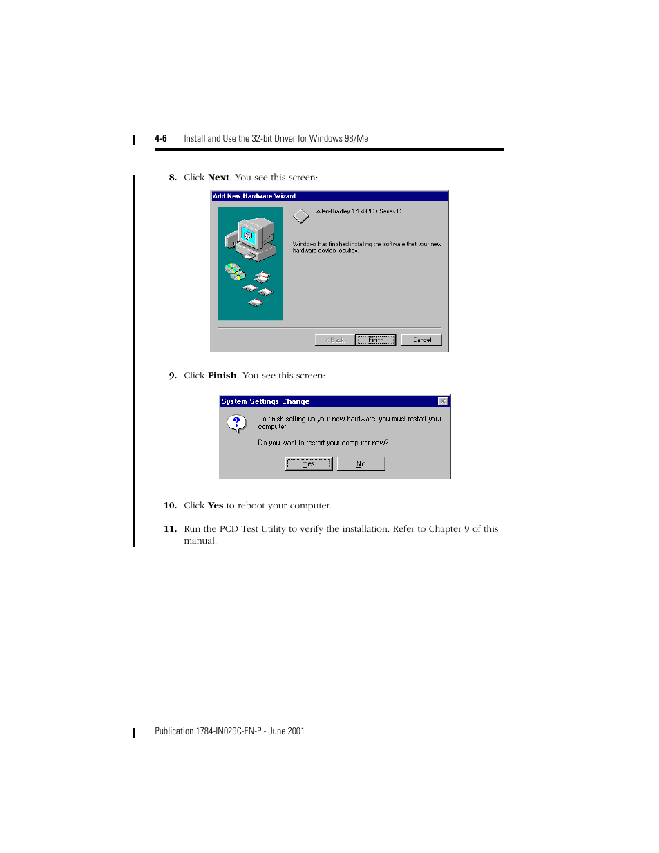 Rockwell Automation 1784-PCD DeviceNet Communication Card  User Manual | Page 36 / 106