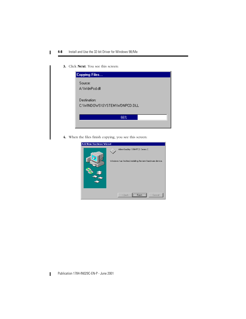 Rockwell Automation 1784-PCD DeviceNet Communication Card  User Manual | Page 38 / 106