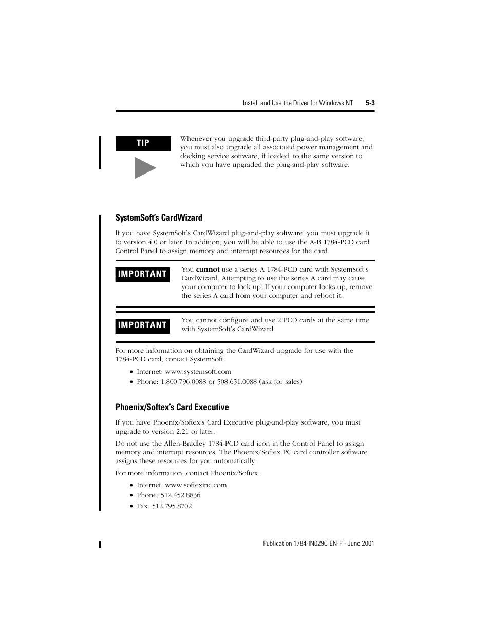 Rockwell Automation 1784-PCD DeviceNet Communication Card  User Manual | Page 45 / 106