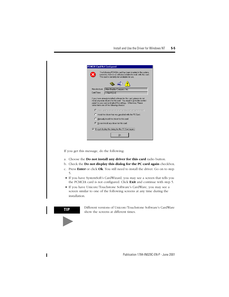 Rockwell Automation 1784-PCD DeviceNet Communication Card  User Manual | Page 47 / 106