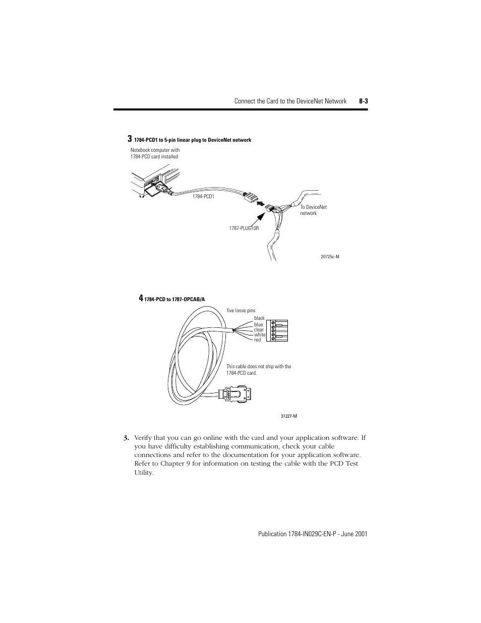 Rockwell Automation 1784-PCD DeviceNet Communication Card  User Manual | Page 69 / 106