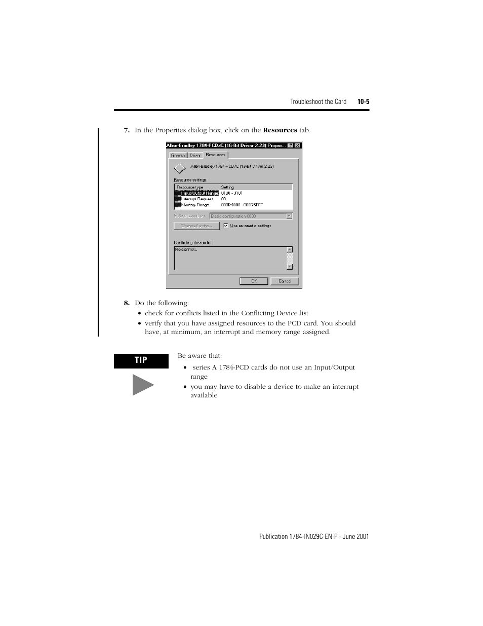 Rockwell Automation 1784-PCD DeviceNet Communication Card  User Manual | Page 85 / 106