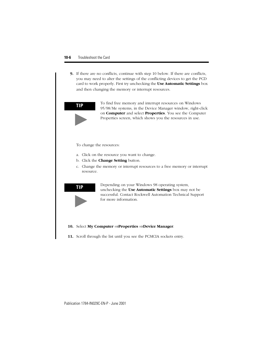 Rockwell Automation 1784-PCD DeviceNet Communication Card  User Manual | Page 86 / 106