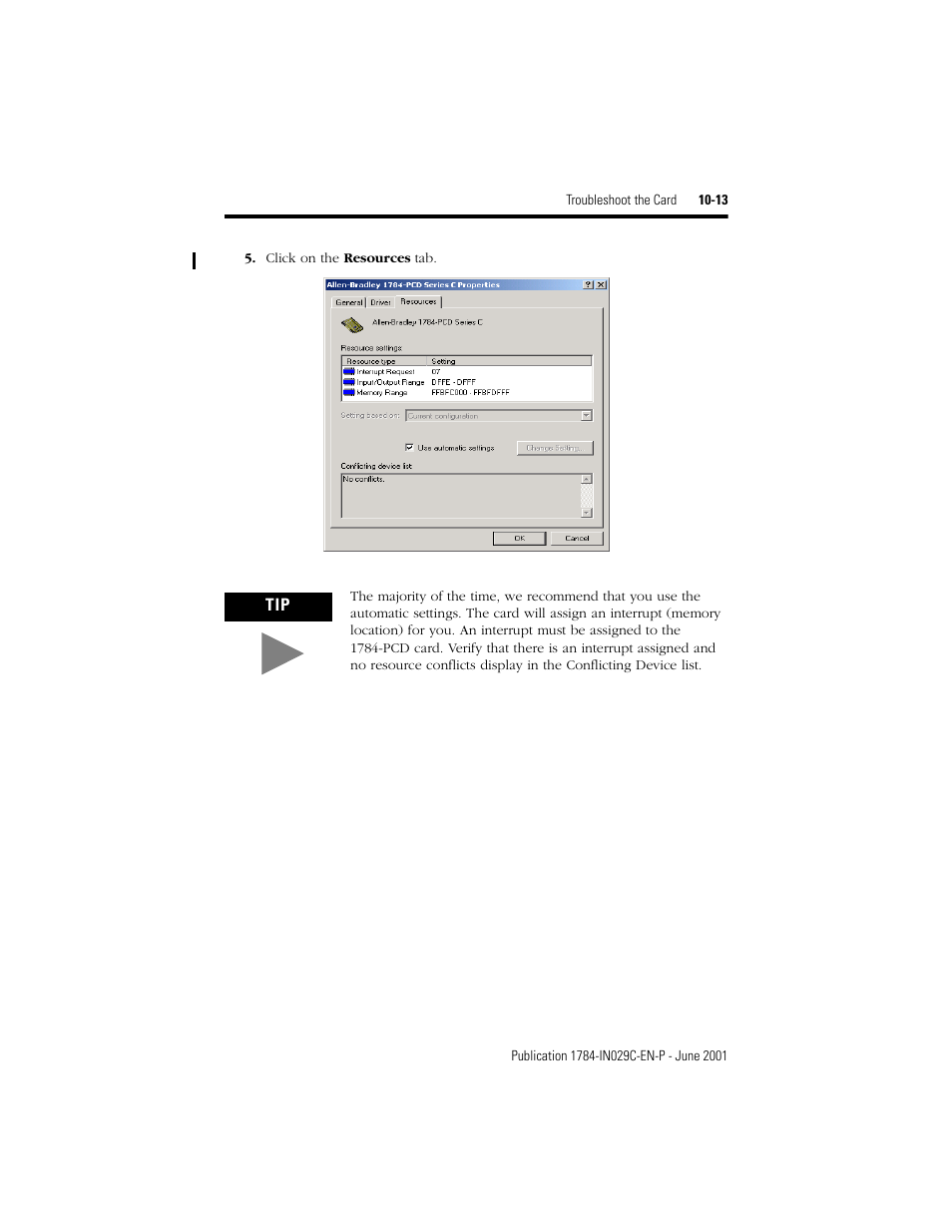 Rockwell Automation 1784-PCD DeviceNet Communication Card  User Manual | Page 93 / 106