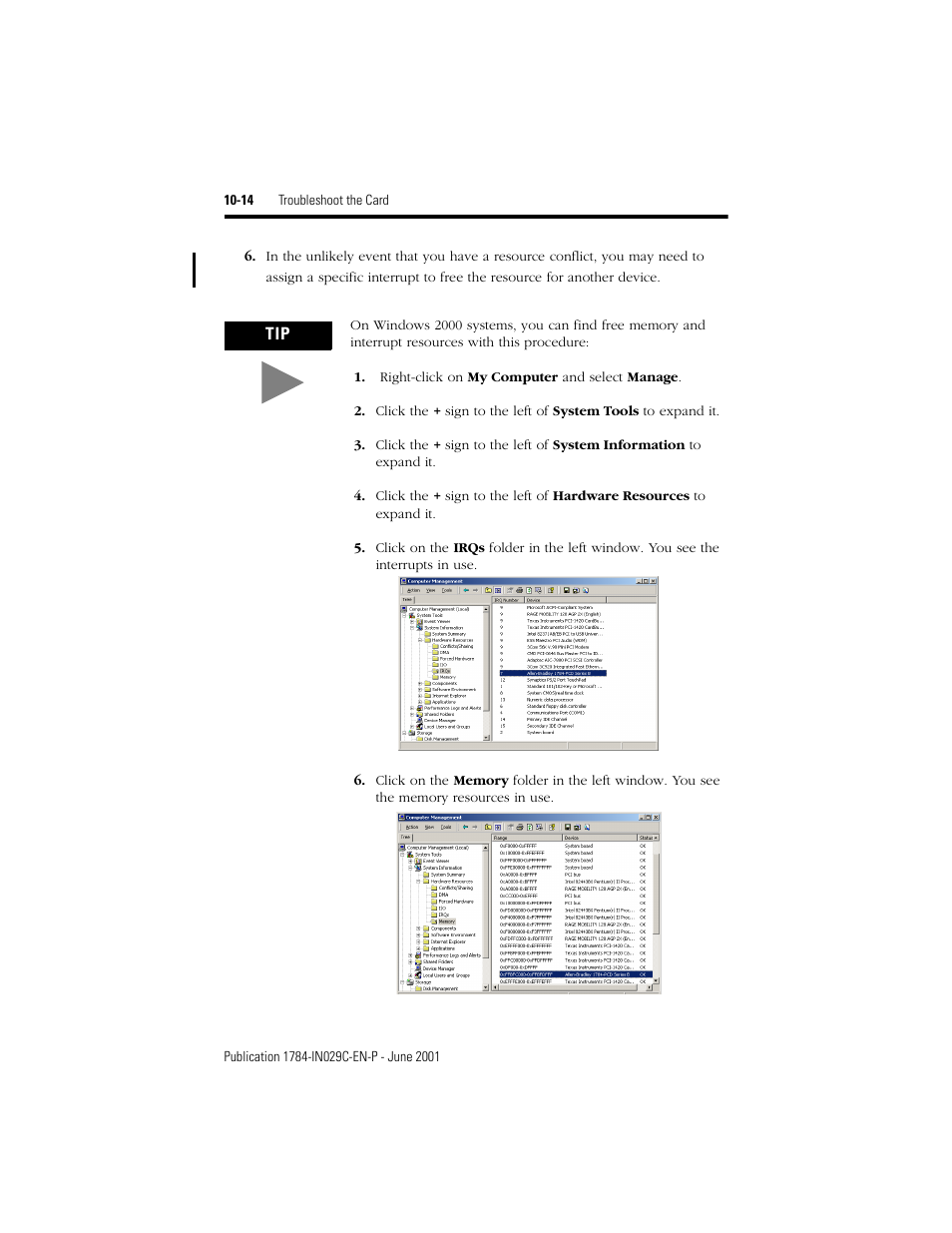 Rockwell Automation 1784-PCD DeviceNet Communication Card  User Manual | Page 94 / 106