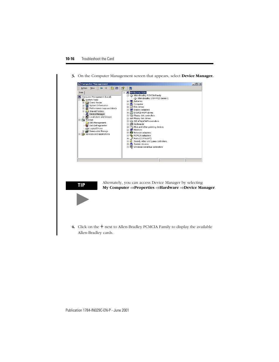 Rockwell Automation 1784-PCD DeviceNet Communication Card  User Manual | Page 96 / 106