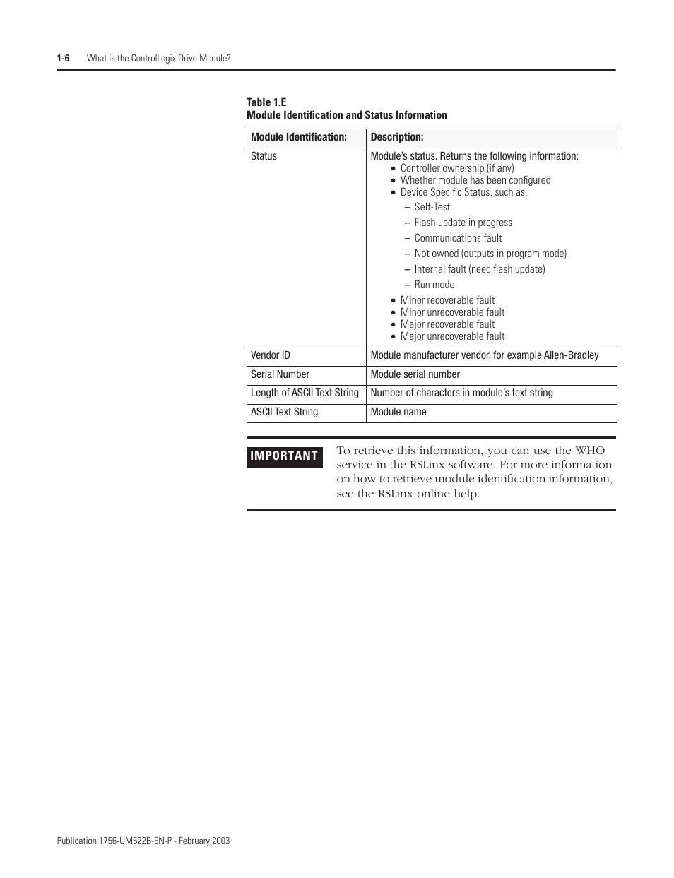 Rockwell Automation 1756-DMF30 ControlLogix Drive Module User Manual | Page 20 / 369