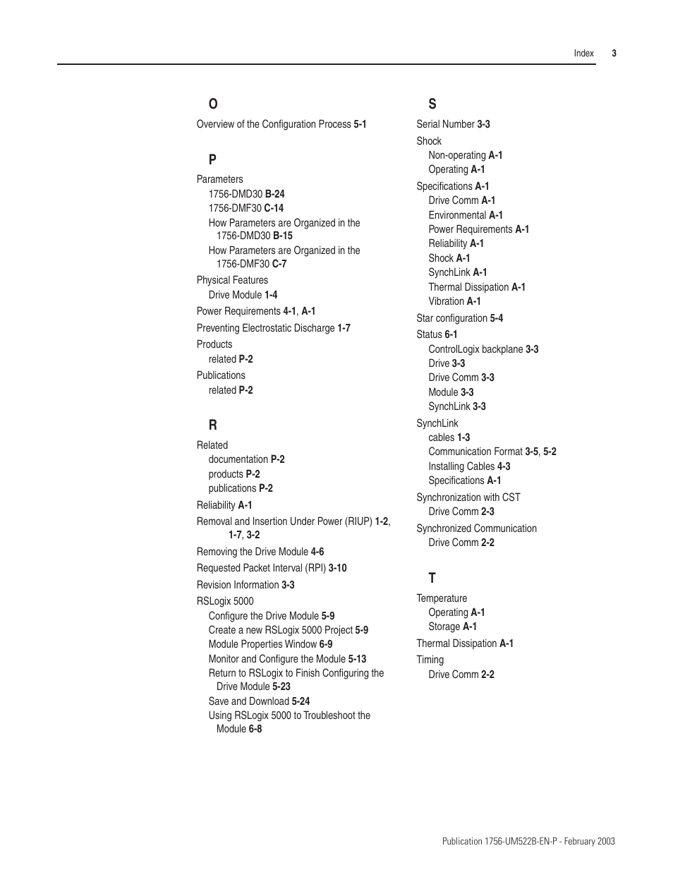 Rockwell Automation 1756-DMF30 ControlLogix Drive Module User Manual | Page 365 / 369