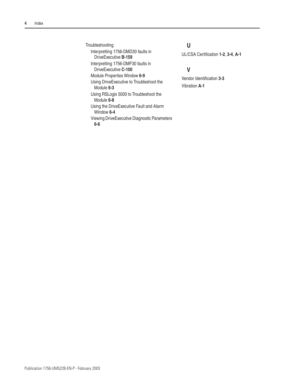 Rockwell Automation 1756-DMF30 ControlLogix Drive Module User Manual | Page 366 / 369