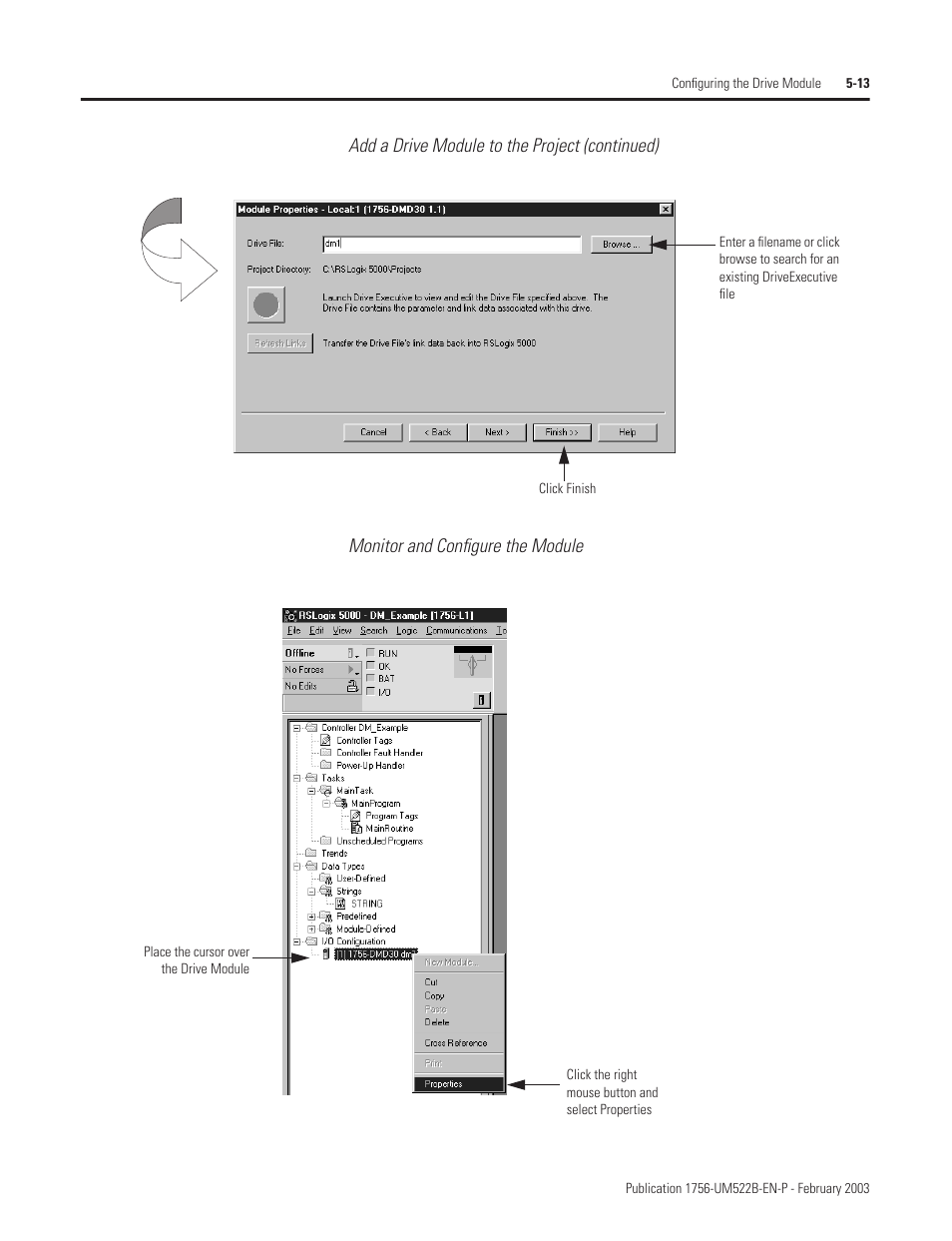 Rockwell Automation 1756-DMF30 ControlLogix Drive Module User Manual | Page 57 / 369