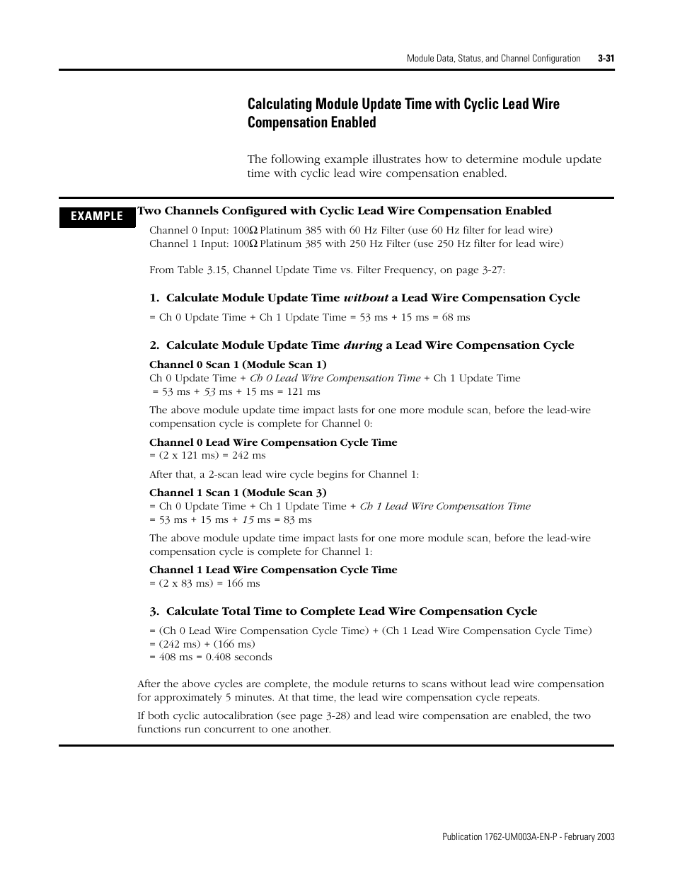 Rockwell Automation 1762-IR4 RTD/Resistance Input Module User Manual | Page 65 / 104