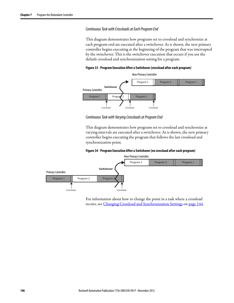 Rockwell Automation 1756-RMxx ControlLogix Enhanced Redundancy System User Manual User Manual | Page 146 / 296