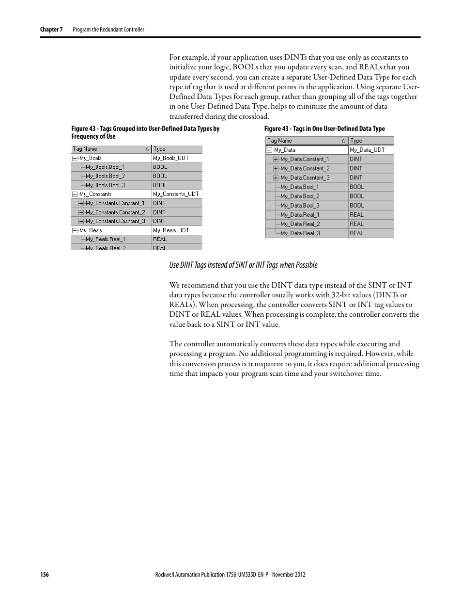 Rockwell Automation 1756-RMxx ControlLogix Enhanced Redundancy System User Manual User Manual | Page 156 / 296