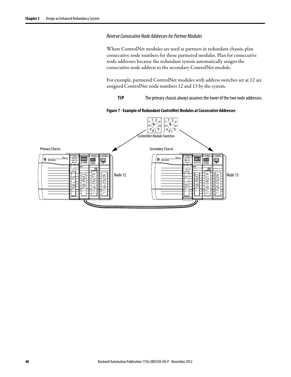 Rockwell Automation 1756-RMxx ControlLogix Enhanced Redundancy System User Manual User Manual | Page 40 / 296