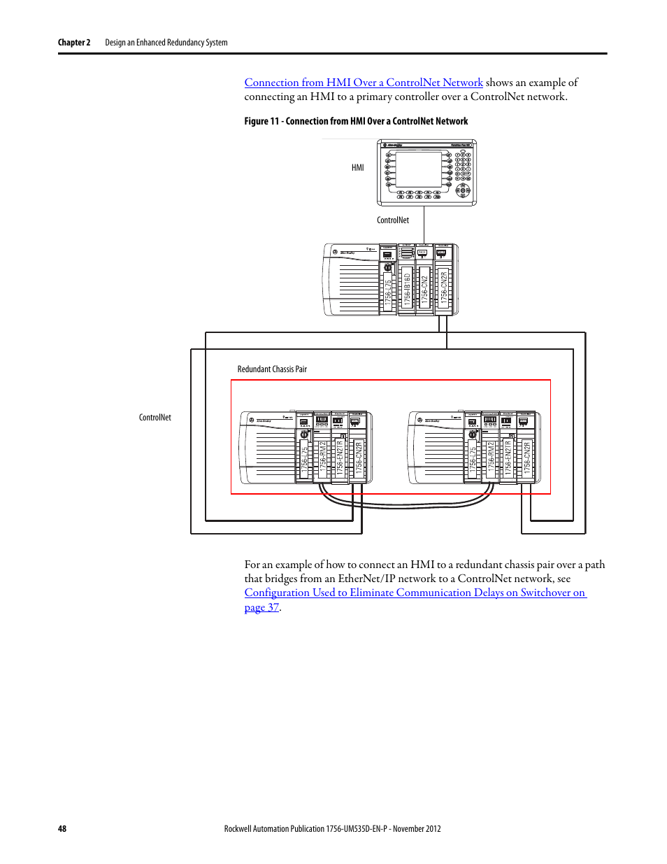 Rockwell Automation 1756-RMxx ControlLogix Enhanced Redundancy System User Manual User Manual | Page 48 / 296