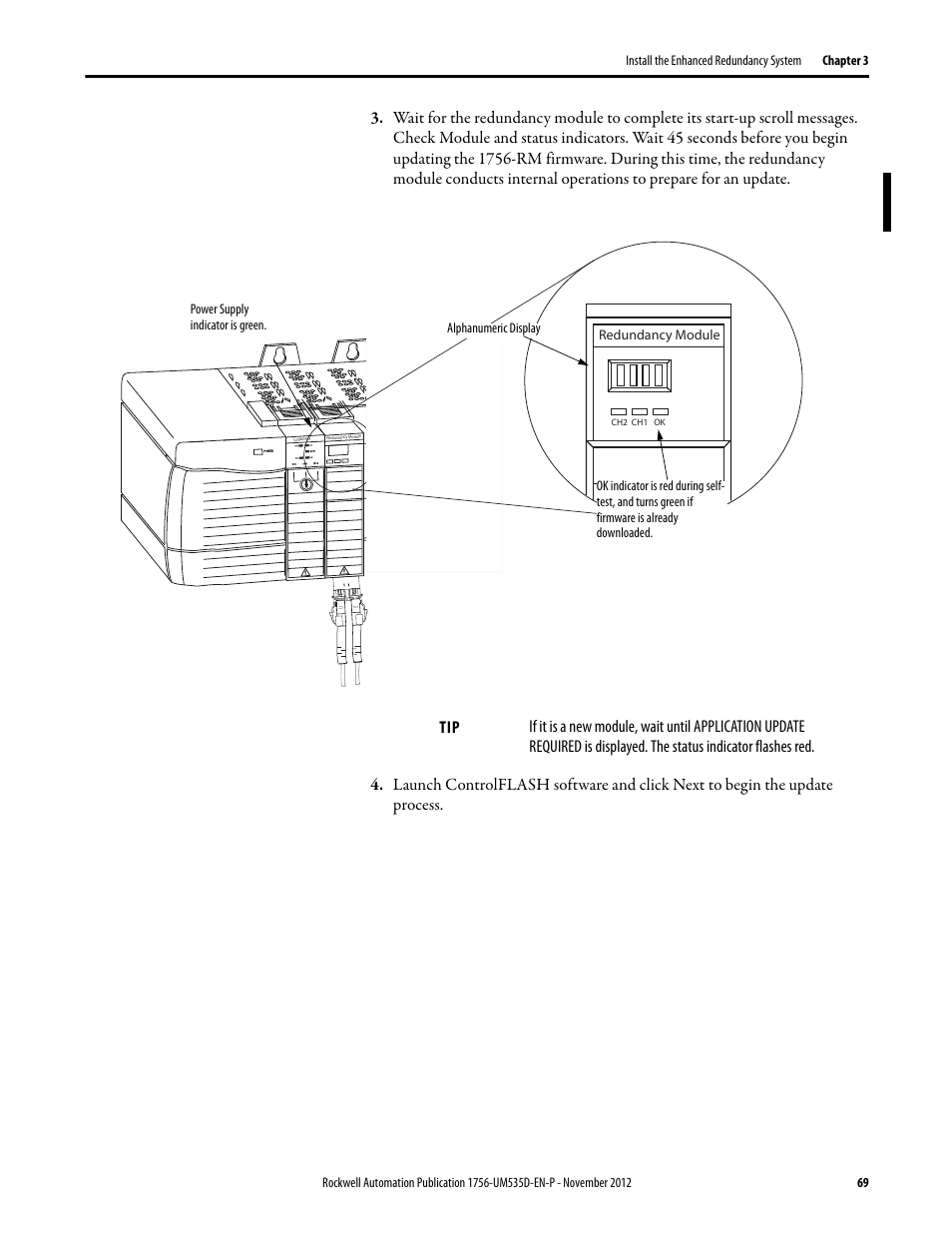 Rockwell Automation 1756-RMxx ControlLogix Enhanced Redundancy System User Manual User Manual | Page 69 / 296