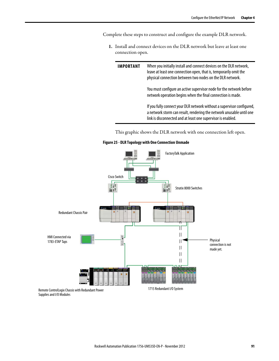 Rockwell Automation 1756-RMxx ControlLogix Enhanced Redundancy System User Manual User Manual | Page 91 / 296