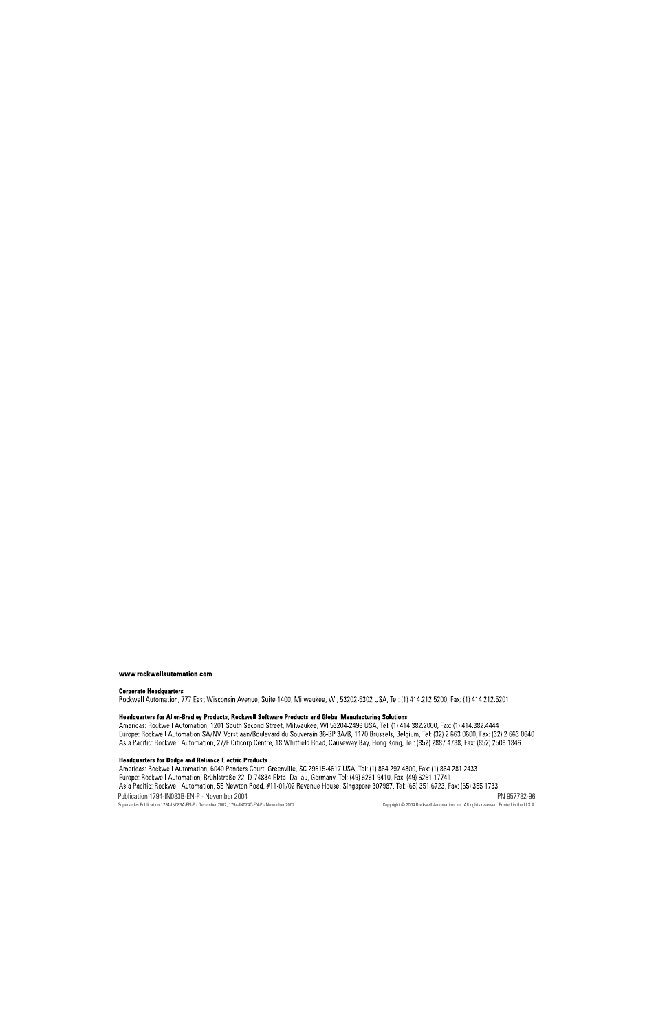 Rockwell Automation 1794-IB16XOB16P_IB10XOB6 Flex I/O Input/ Output Module Installation Instructions User Manual | Page 6 / 6