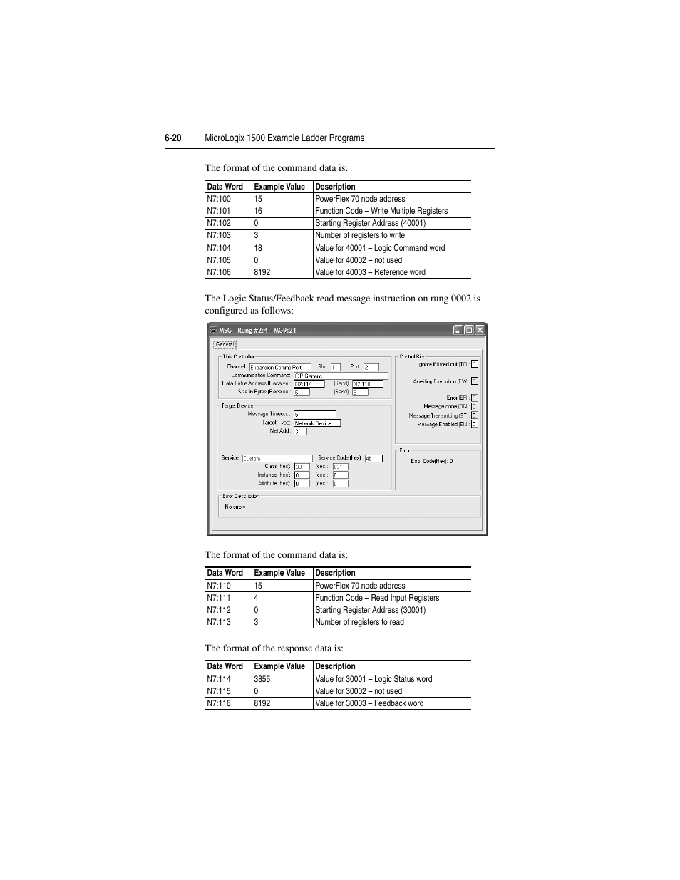 Rockwell Automation 1769-SM2 Compact I/O DSI/Modbus Communication Module User Manual | Page 100 / 204