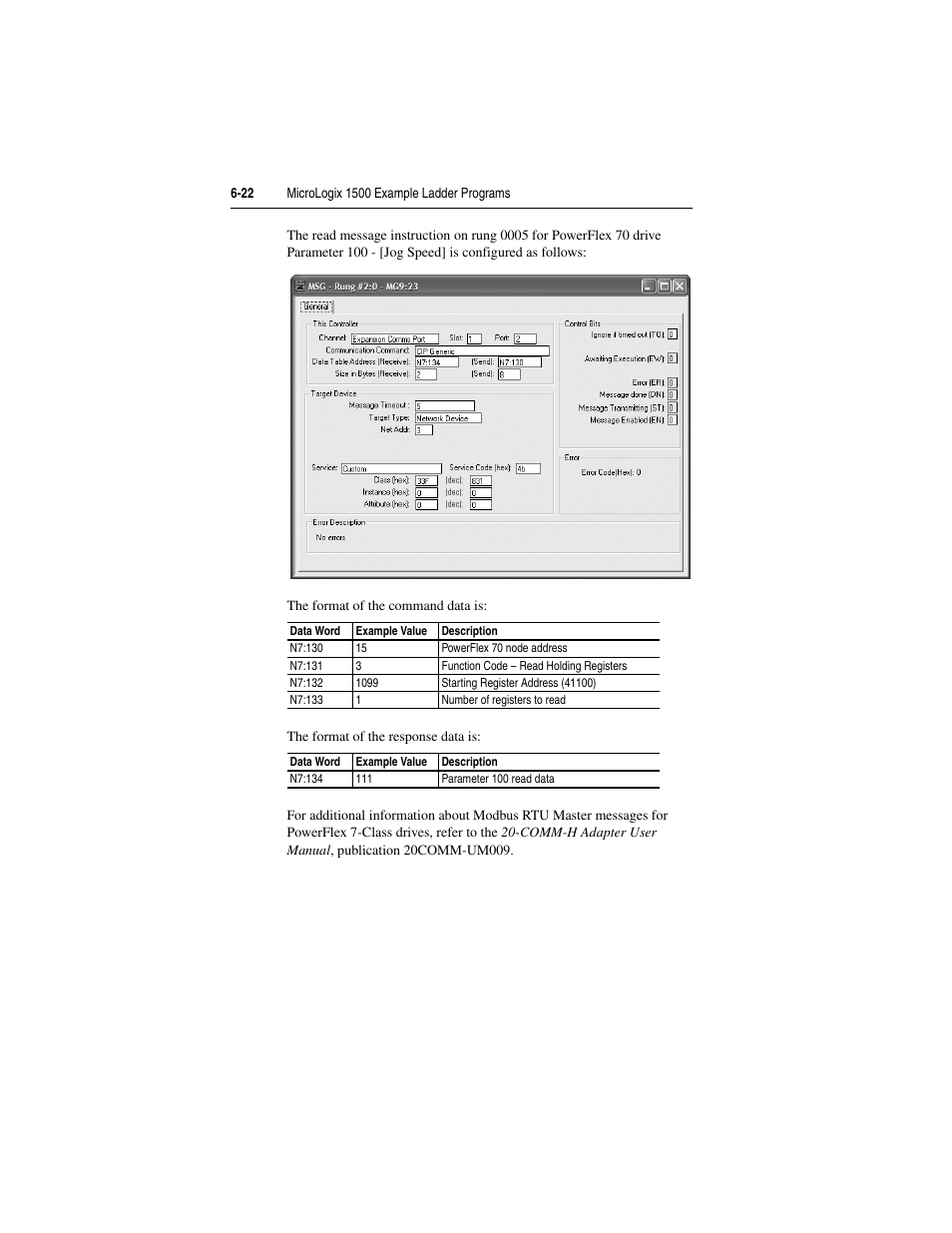 Rockwell Automation 1769-SM2 Compact I/O DSI/Modbus Communication Module User Manual | Page 102 / 204